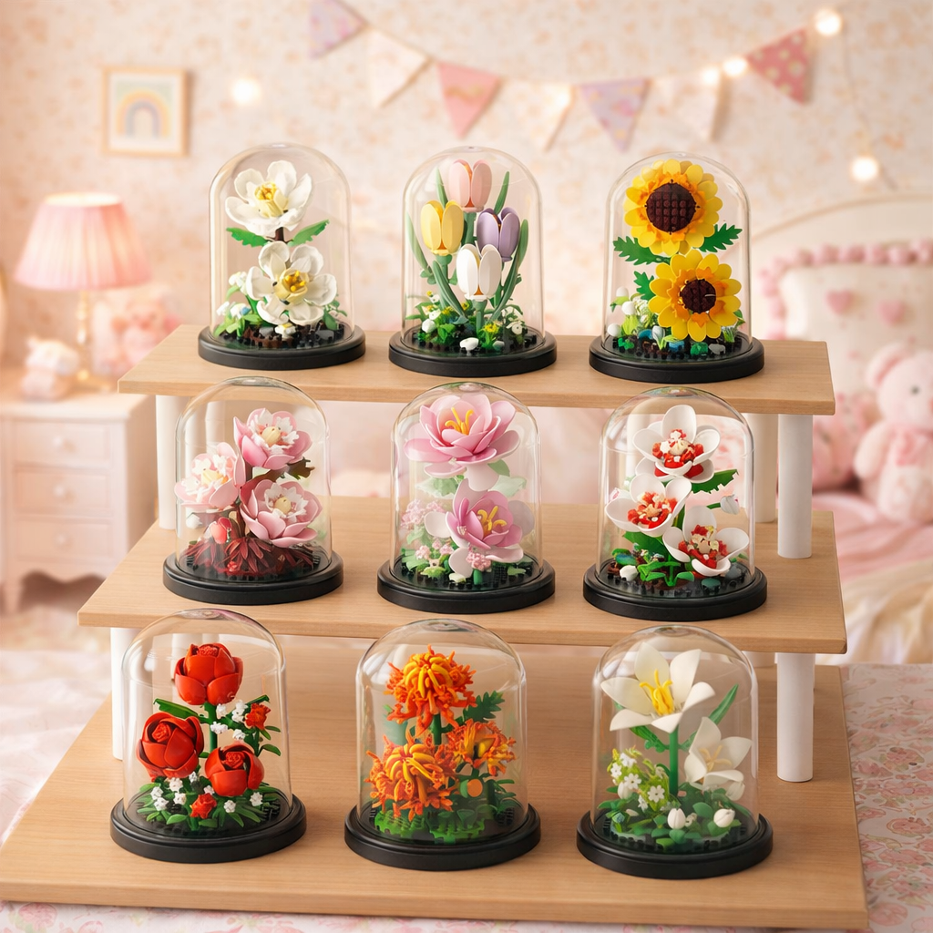 Mini Building Block Flower Dome